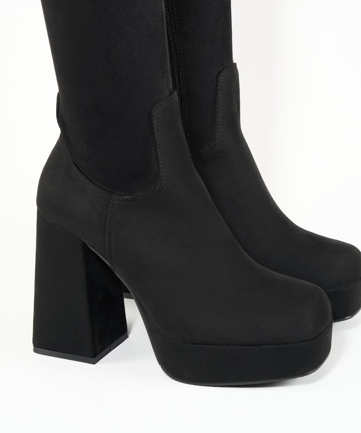 Botas plataforma mosqueteras image number null